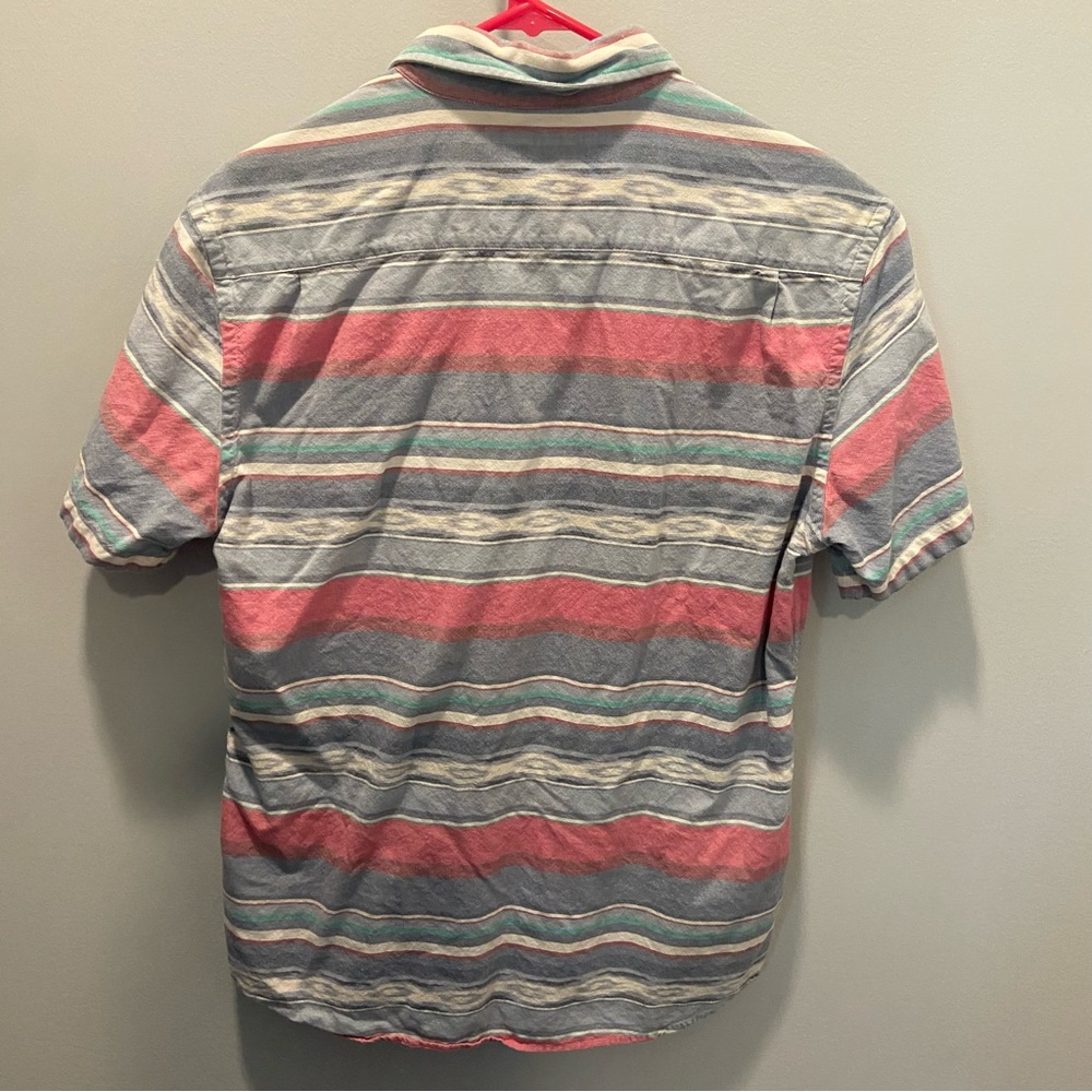 Faherty Multicolor Striped Button Down Shirt - image 5